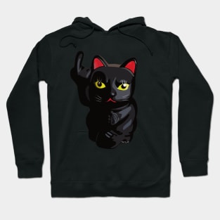 Un-lucky cat Hoodie